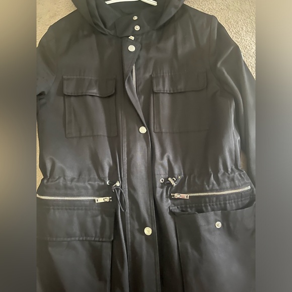 DKNY trench coat with hood - Picture 3 of 4